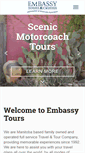 Mobile Screenshot of embassytours.ca